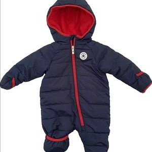 Converse romper, Puffer Snowsuit